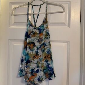 ASTR Floral Tank Top